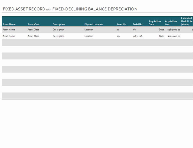 50 How To Record Fixed Assets