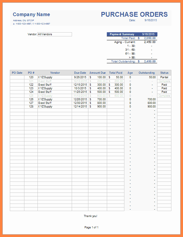 Microsoft office purchase order neryvacation