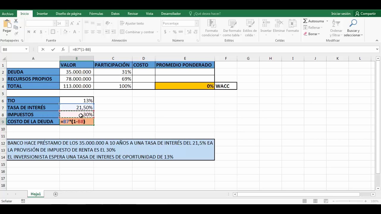 50 Working Capital Requirement Calculation Excel Template