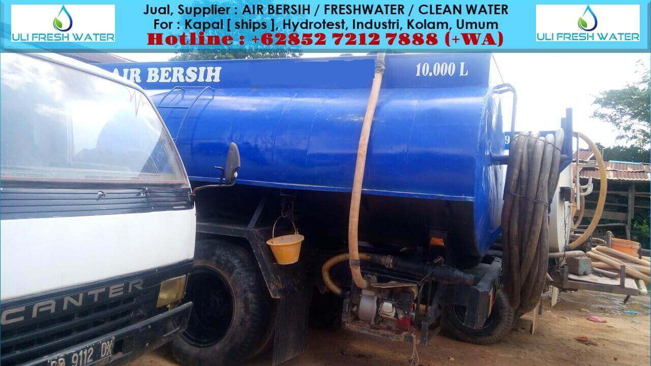 Freshwater Supply by Tank Truck » +62852 7212 7888 UFW Jual Air Bersih Batam