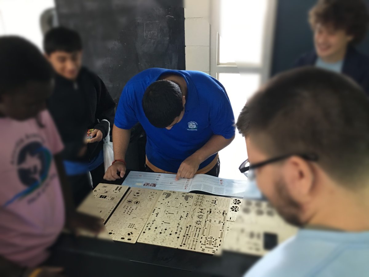 A Science teacher uses Ugears mechanical models as supplemental