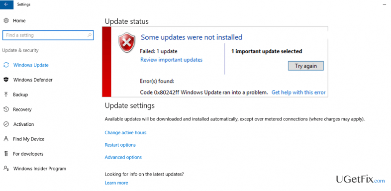 Update Windows Microsoft Support
