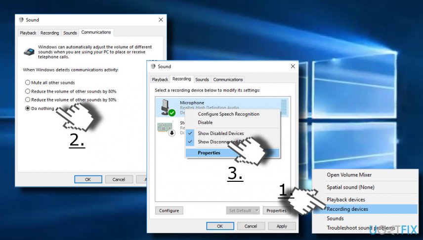 How to fix auto muting microphone on Windows 10?