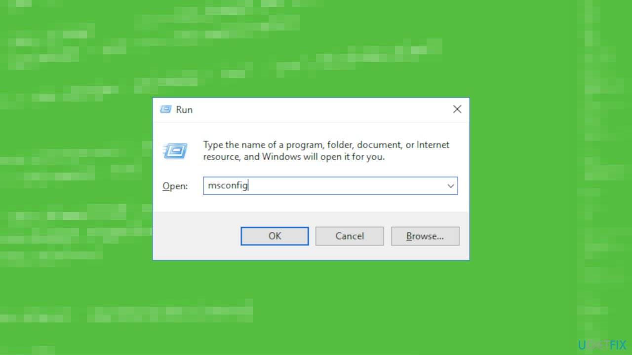 How to fix Configuration system failed to initialize in Windows?