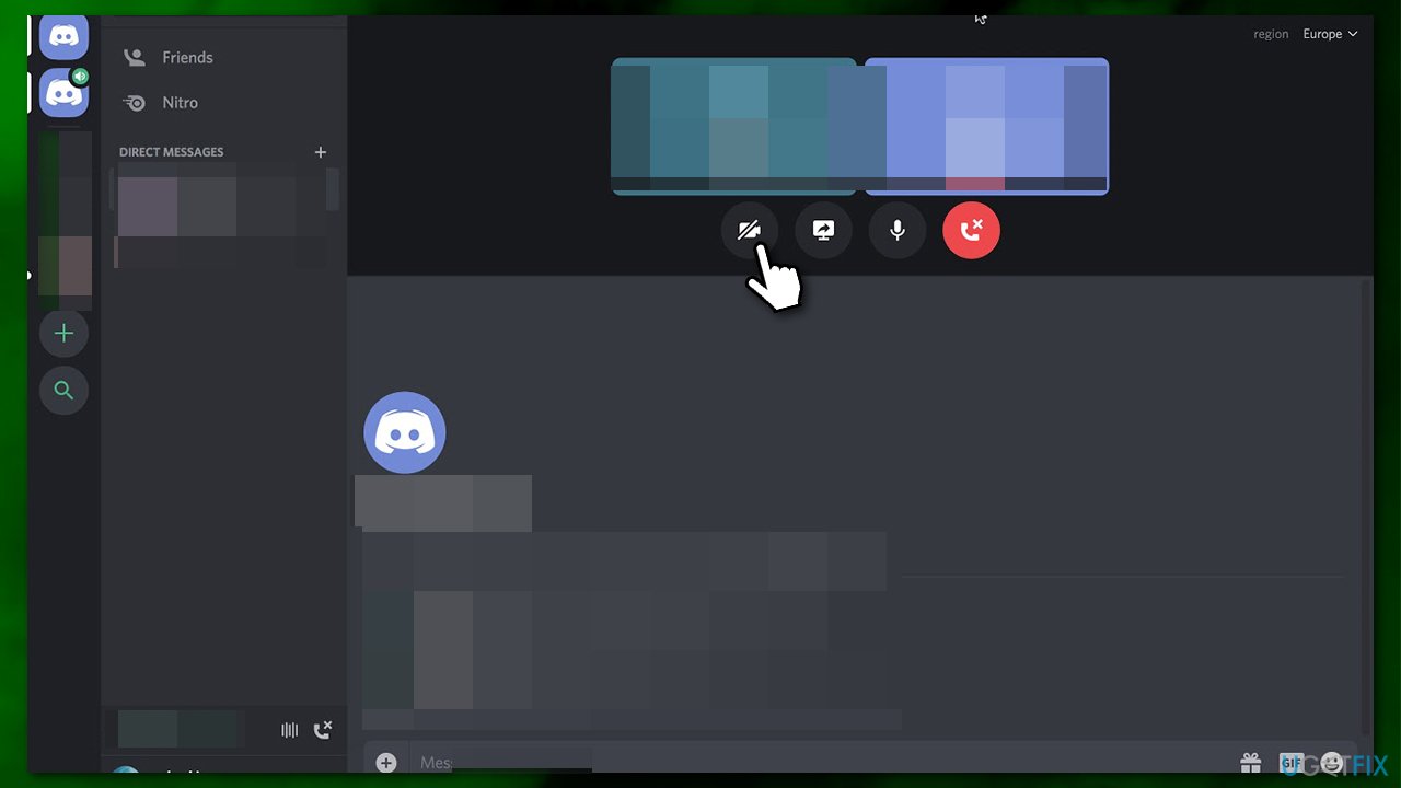 How to fix Discord green screen camera not working?