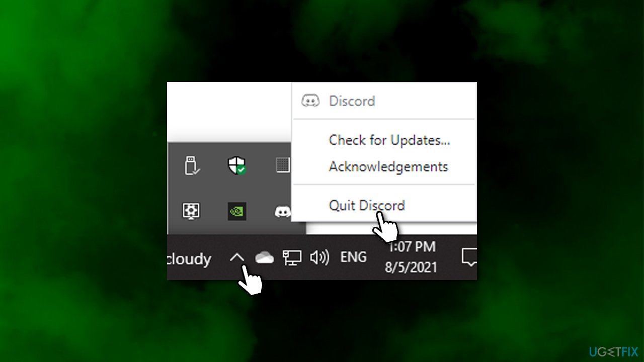 How to fix Discord green screen camera not working?