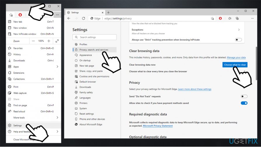 How to fix on IE and Edge?