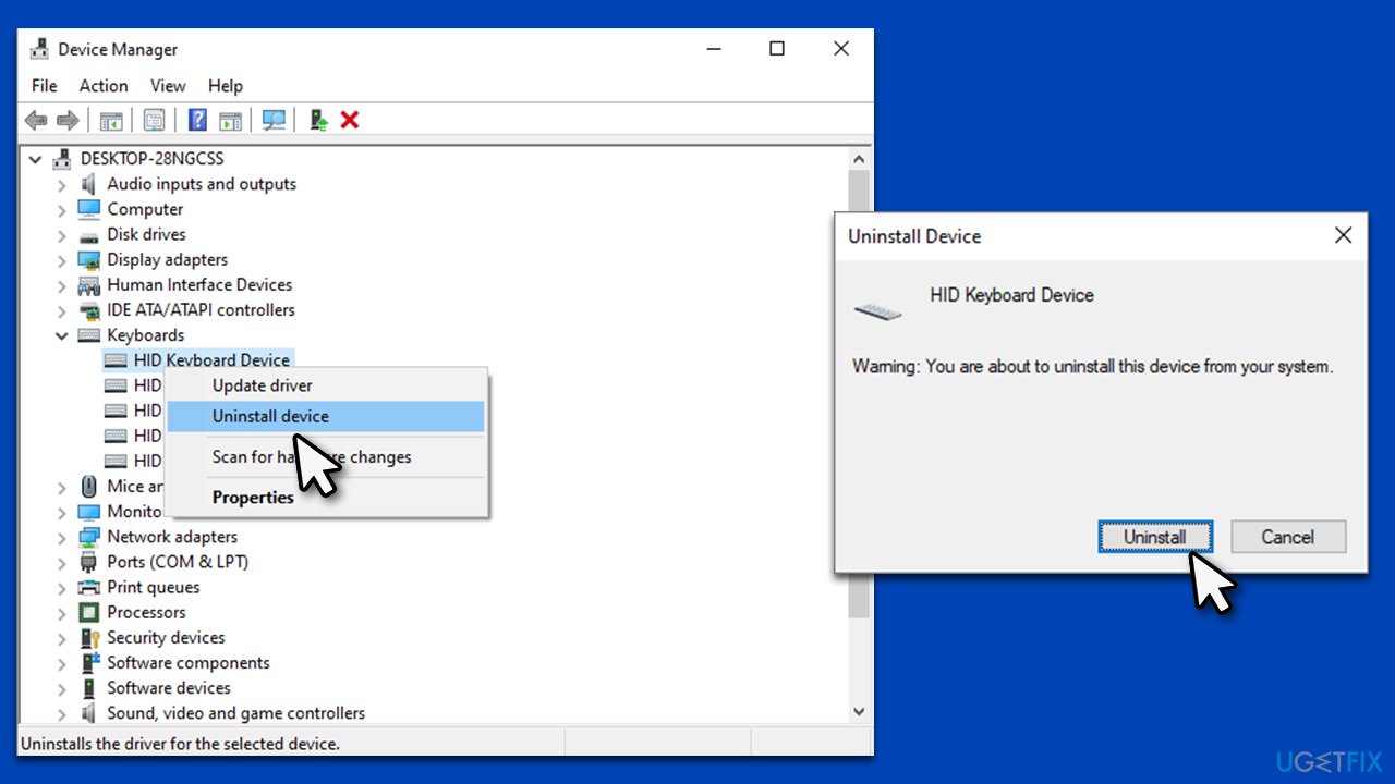 How to fix Microsoft Ergonomic Keyboard stopped working?