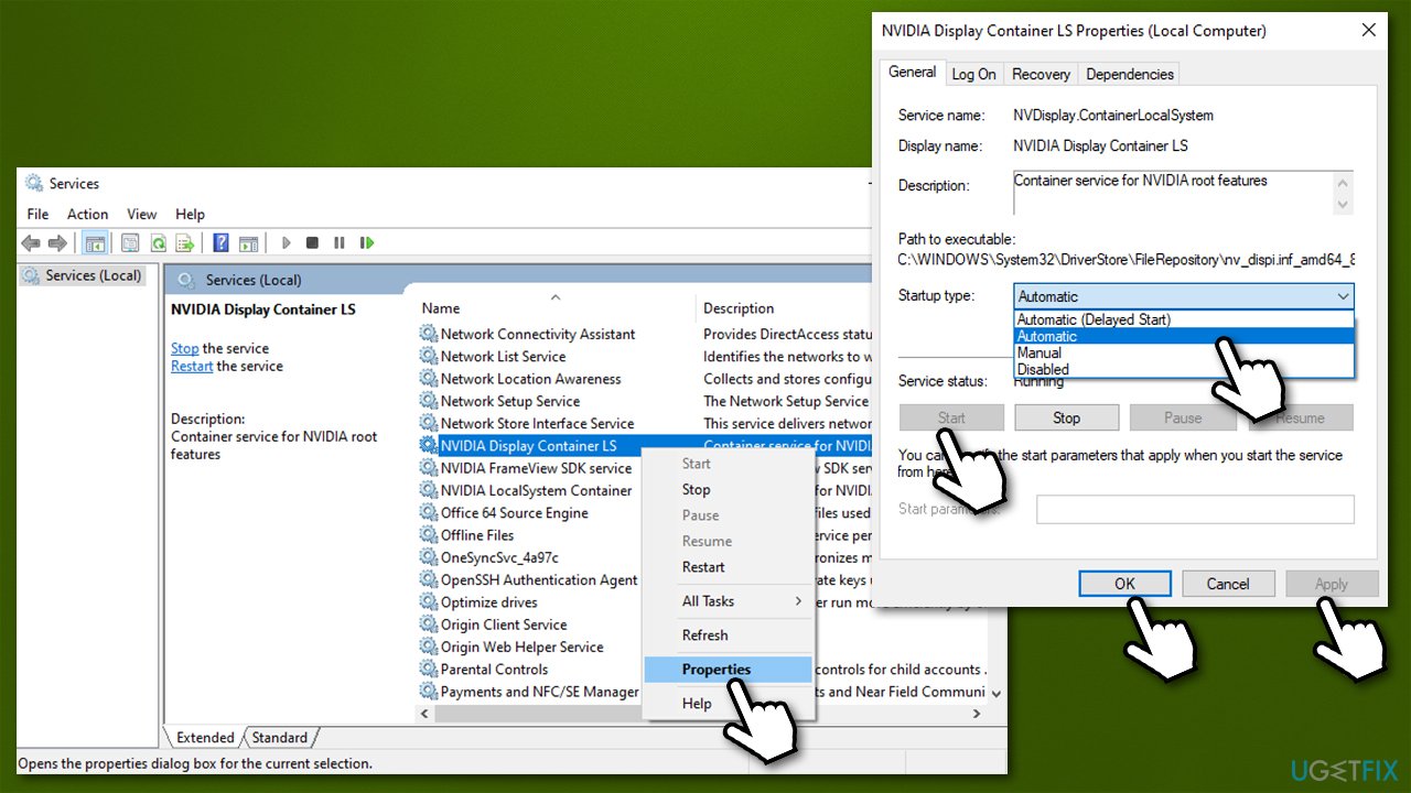 How to fix Nvidia Control Panel not working?