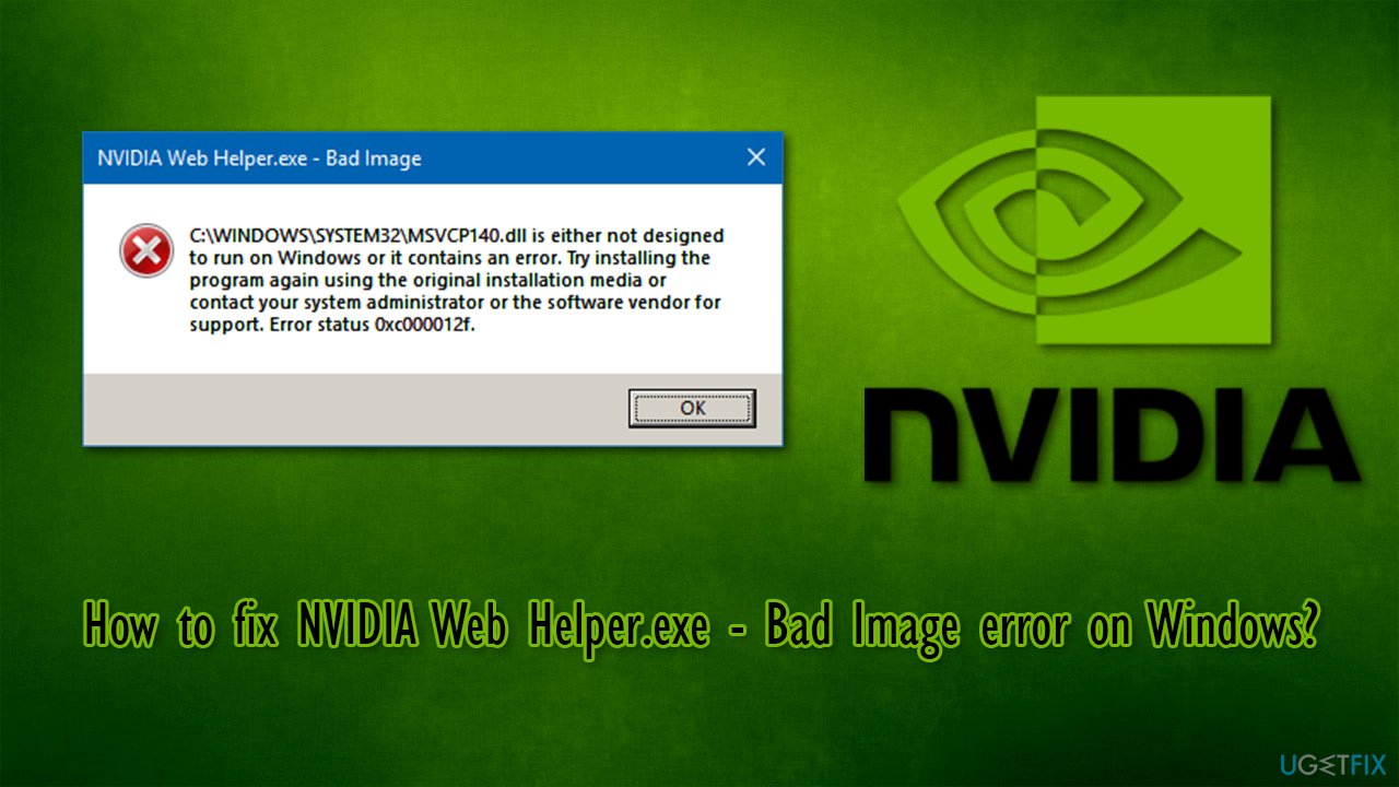 Nvidia web helper there is no disk in the drive padlockq
