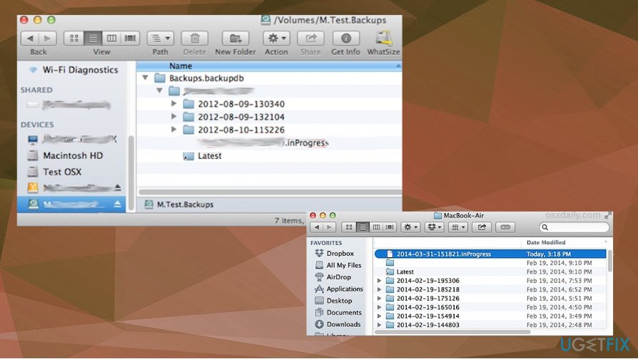 How to fix Time Machine stuck on preparing backup?