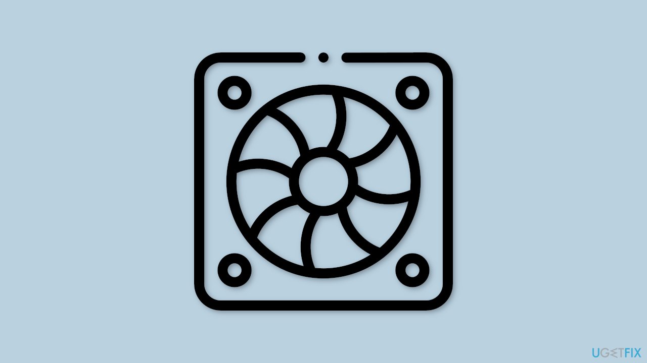 How to stop fans from constantly running in Windows?