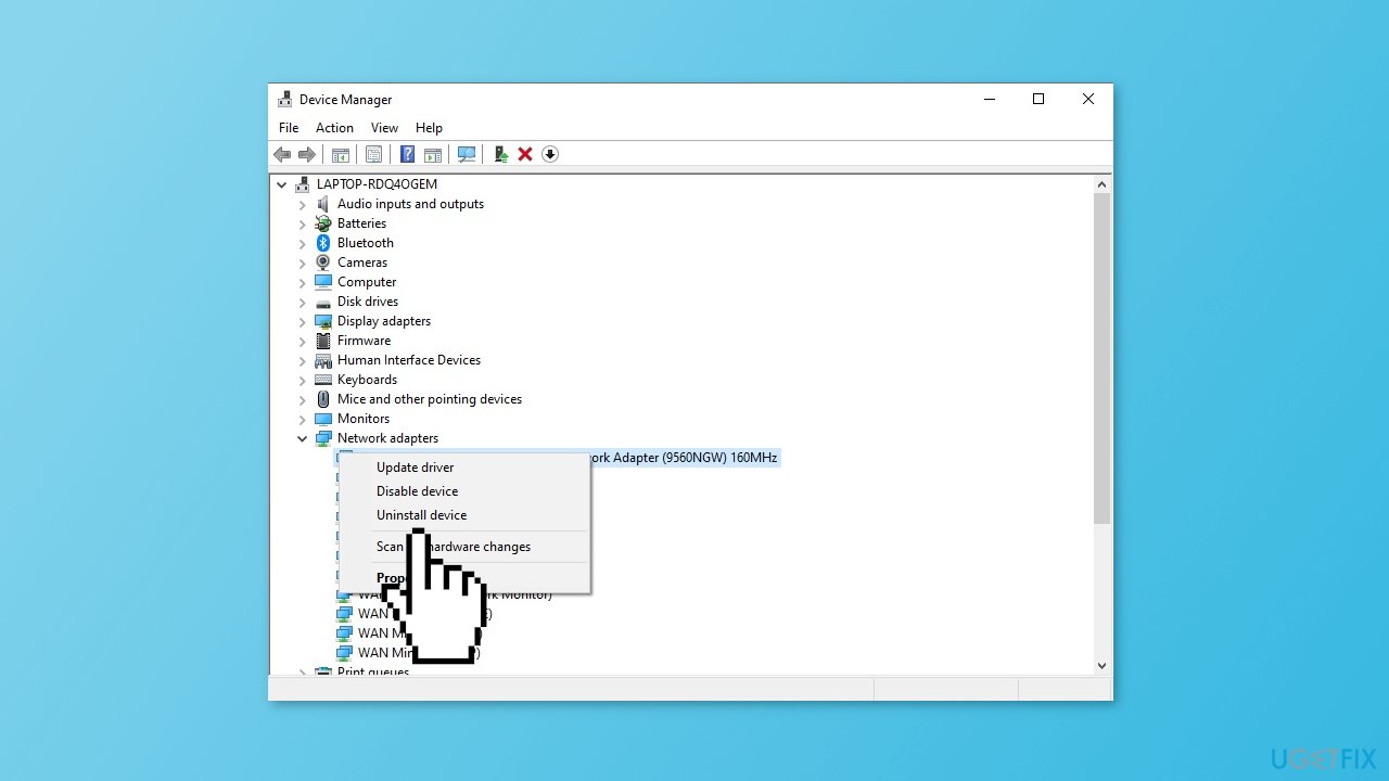 How to fix "You are currently not connected to any networks" error in
