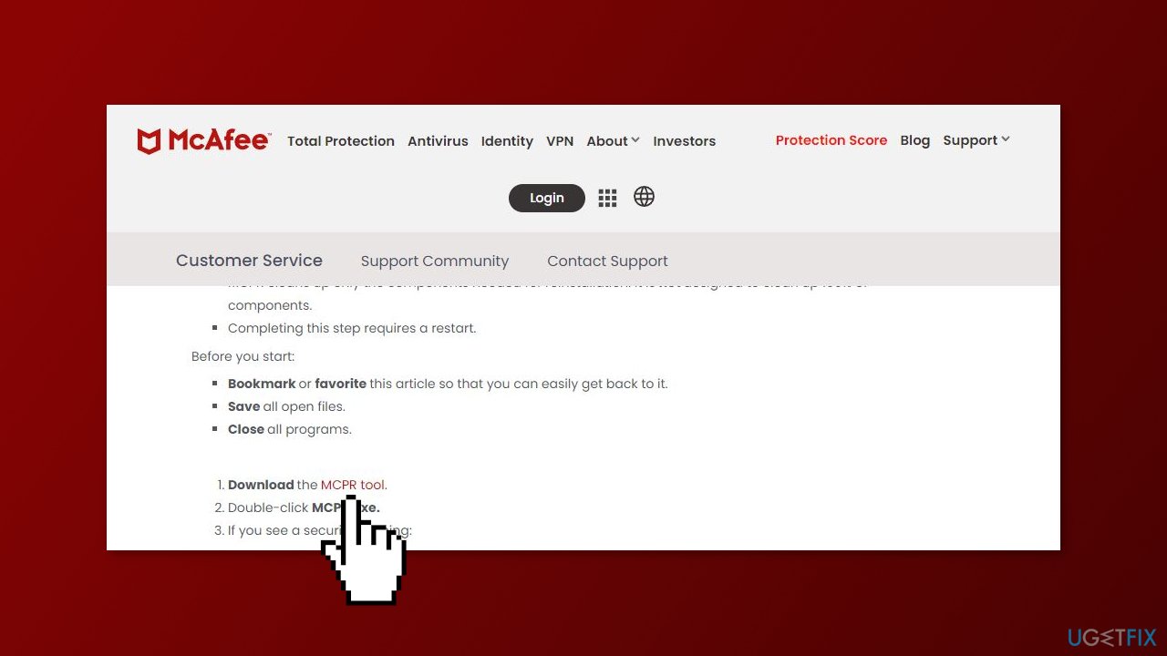 How to fix "McAfee Security is not compatible when Windows 10 HVCI mode