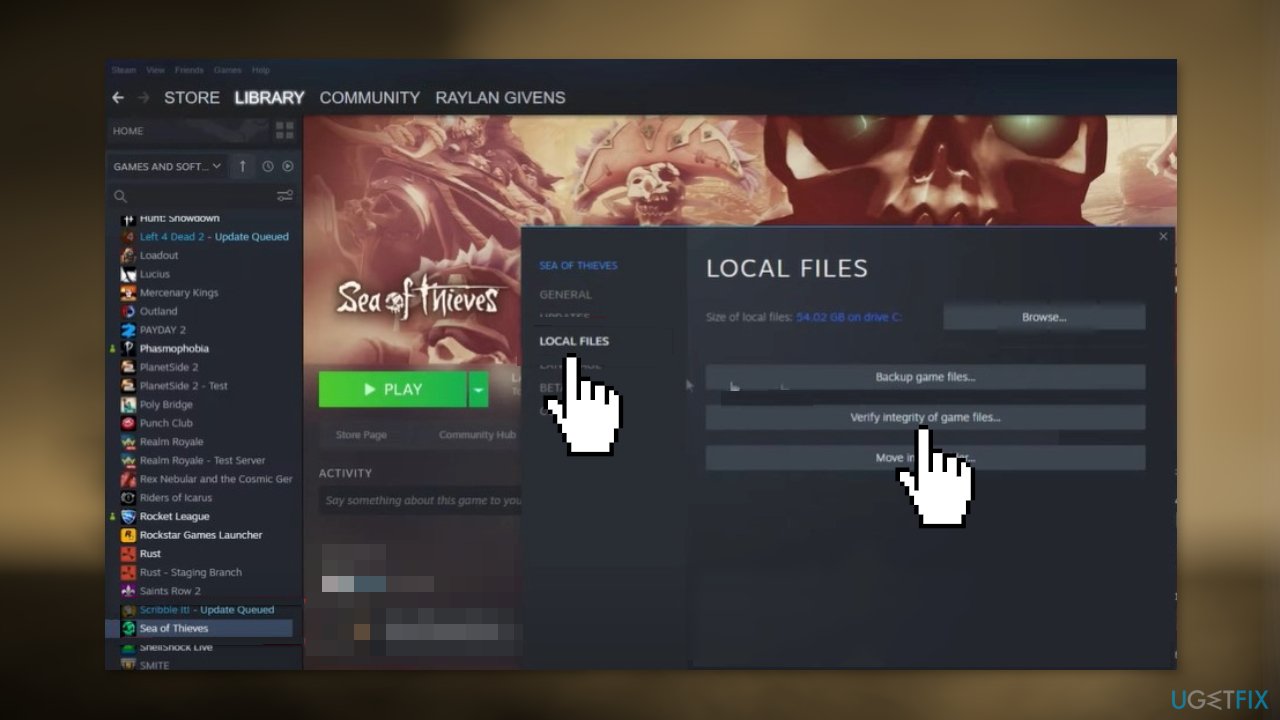 How to fix The Sea of Thieves Services is temporarily unavailable?