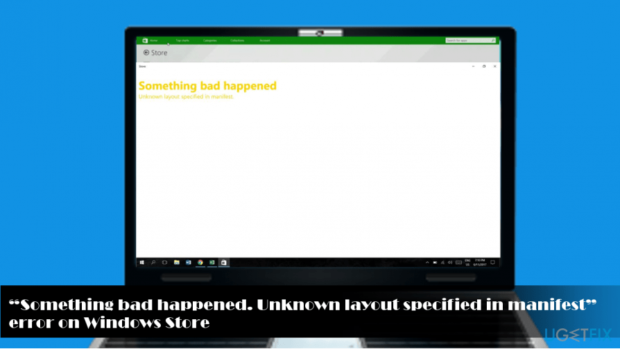 How to fix “Unknown layout specified in manifest” error?