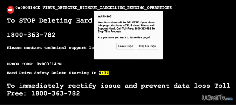 How to Fix “You have a ZEUS virus" Error?