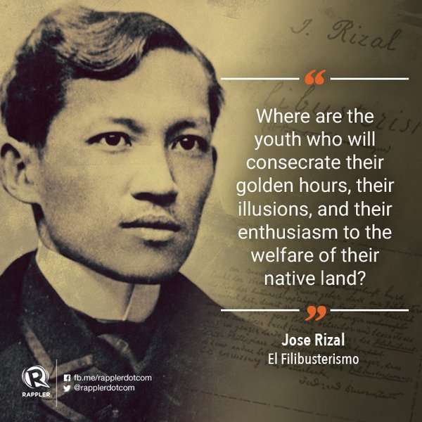 Jose Rizal Quotes Tagalog Jose Rizal 10 Quotes YouTube It is a