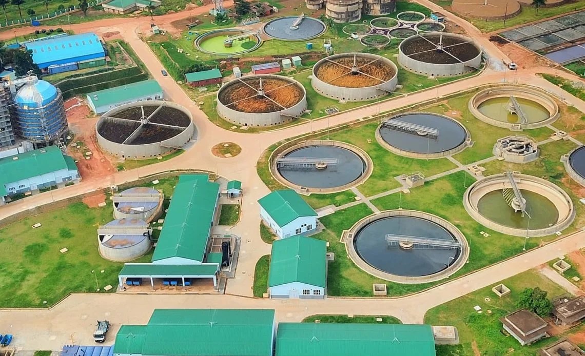 The Largest Sewage Treatment Plant in East And Central Africa is 99