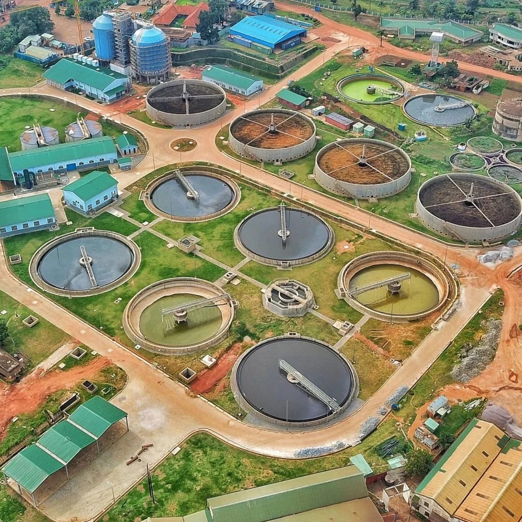 The Largest Sewage Treatment Plant in East And Central Africa is 99