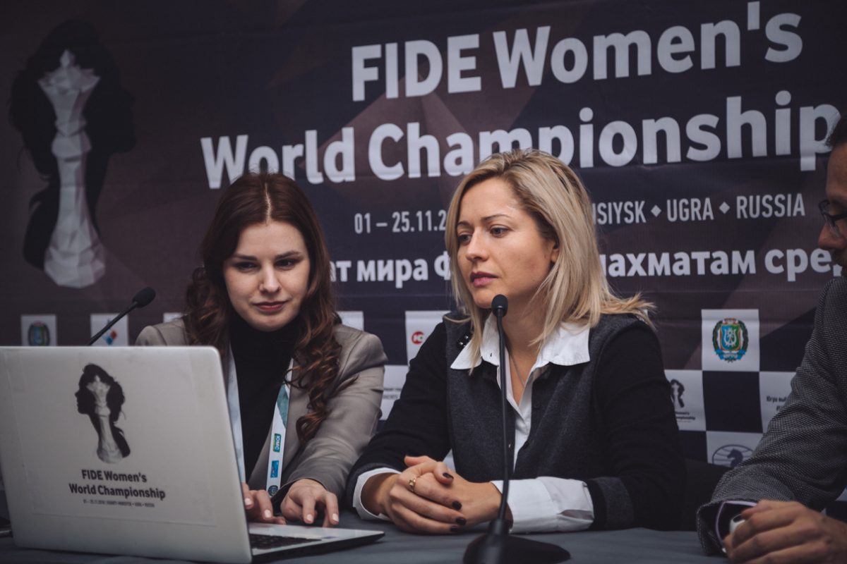 Natalia Zhukova Tomorrow I need to play normal chess about