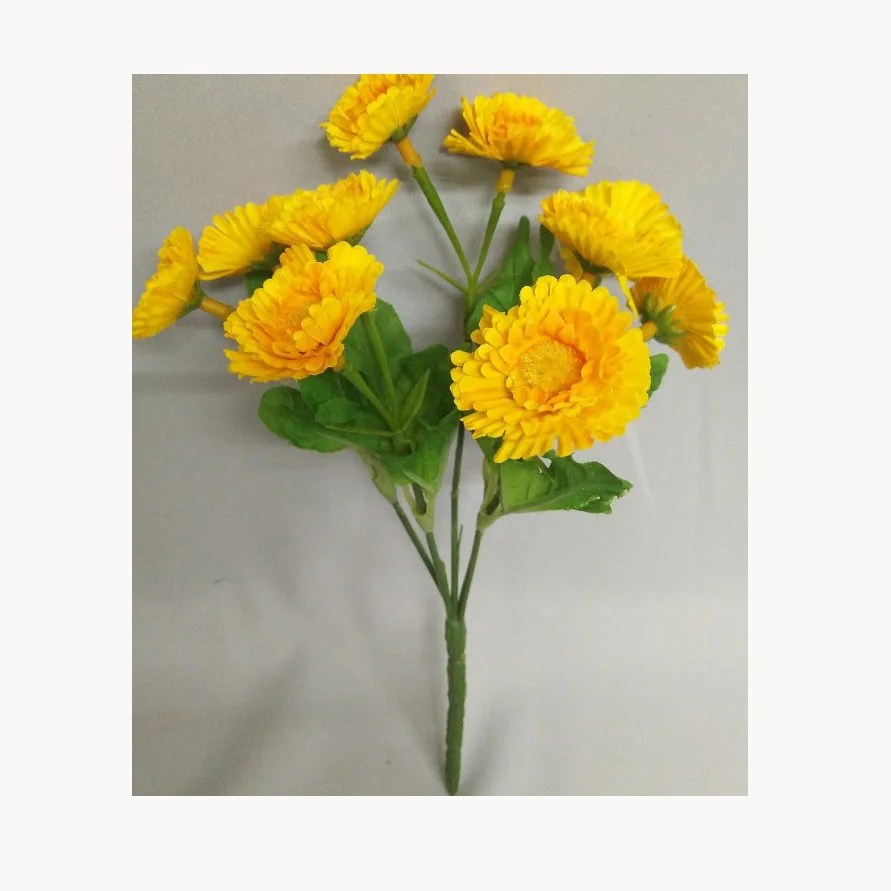 Fake Marigold Flowers Unison Global Sourcing Inc