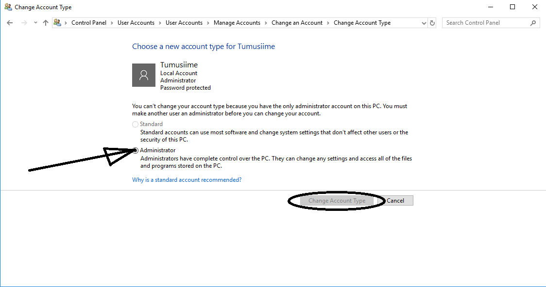 How to change administrator on windows 10 UG TECH MAG