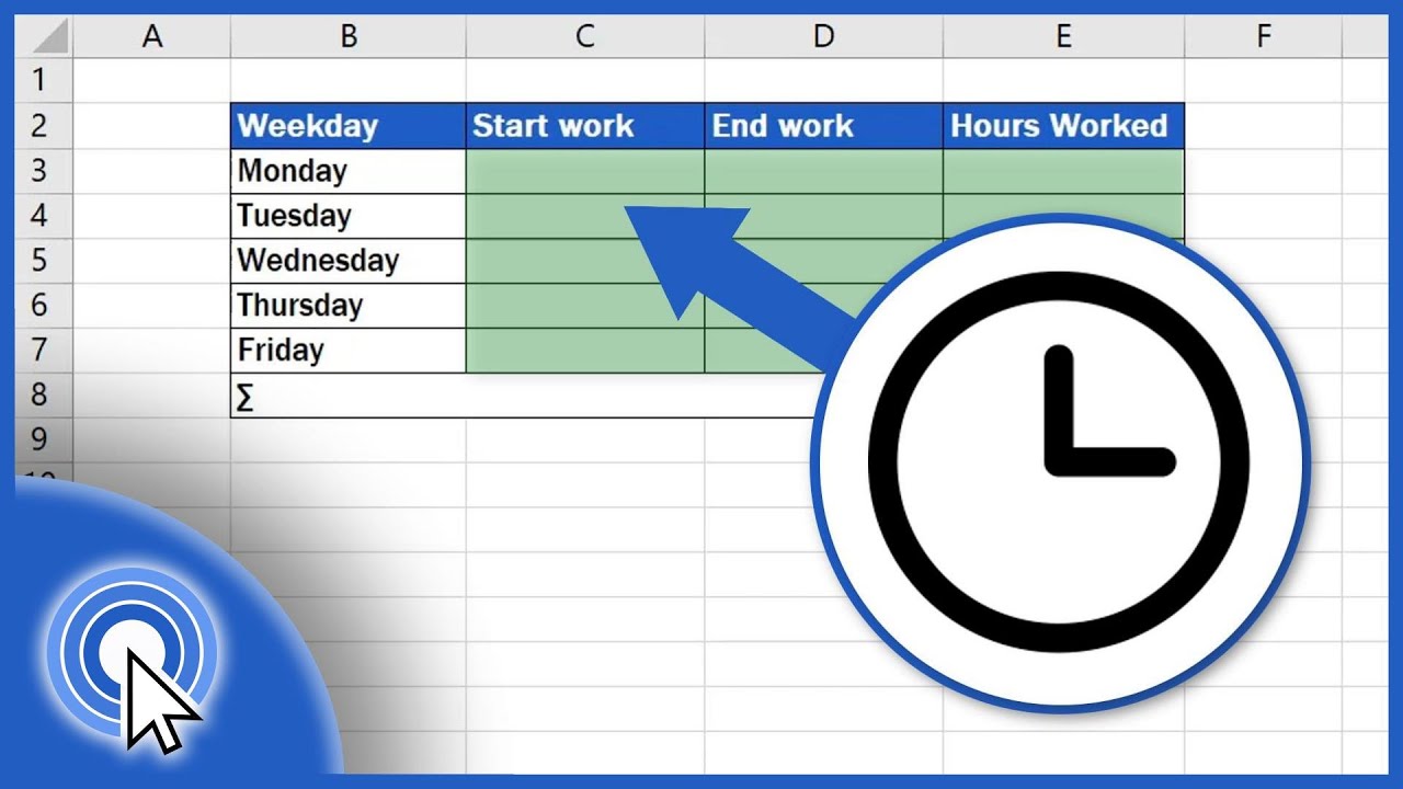 How to Insert and Format Date and Time in Excel