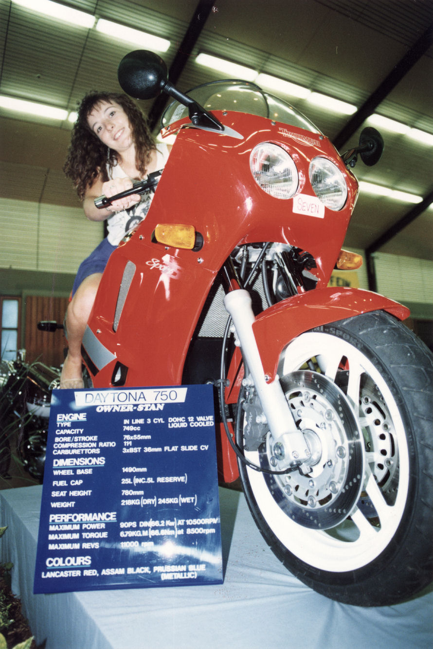 Sinn Fein Motorcycle Club; second annual motorcycle show; Triumph