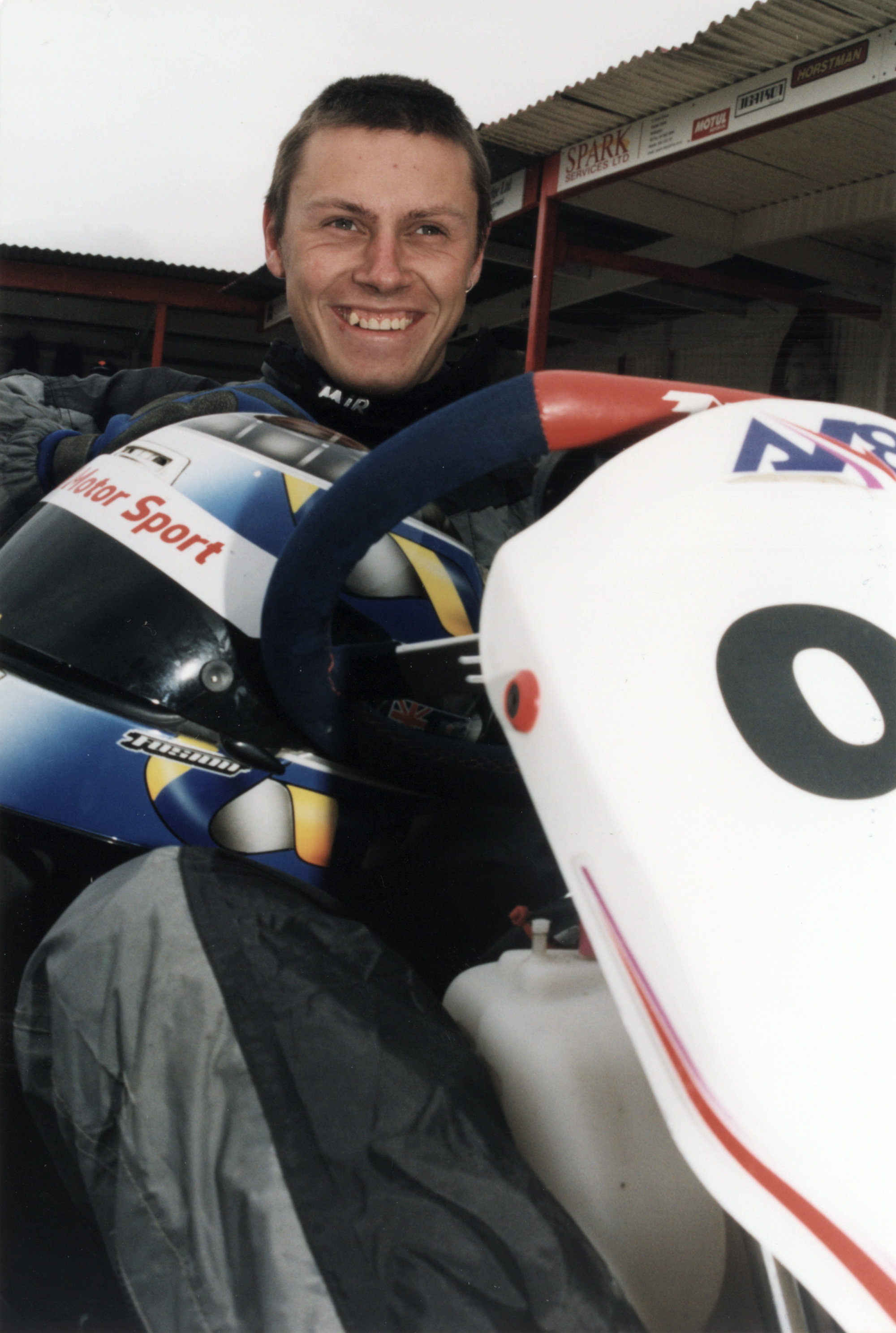 GoKarting, Kaitoke; meeting's best overall driver Karl Wilson; going