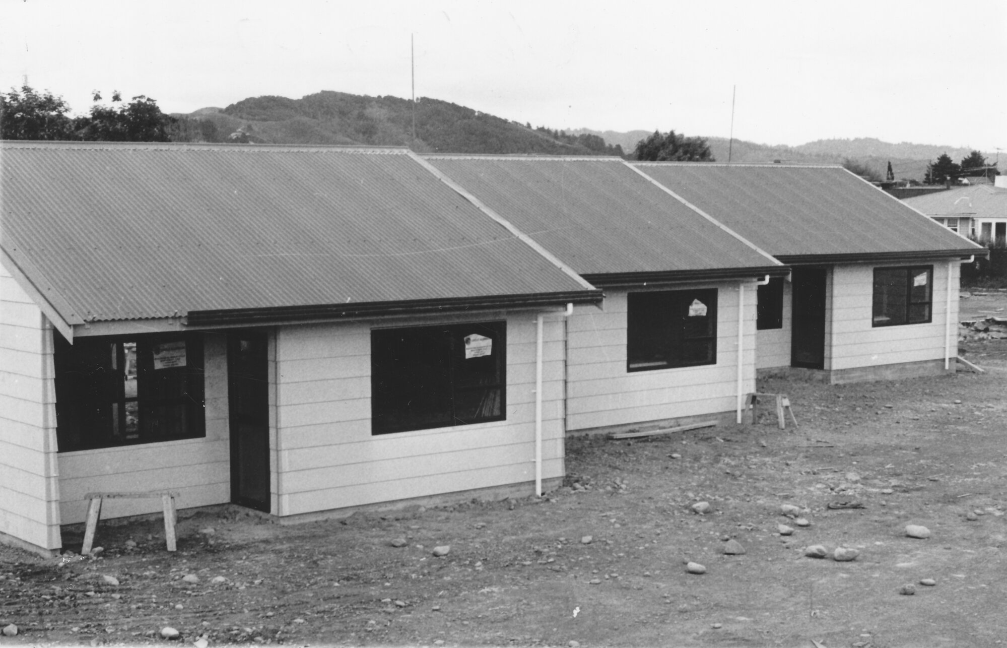 Pensioner flats, 49 Clouston Park Road; Ormrod Villas'; the first three