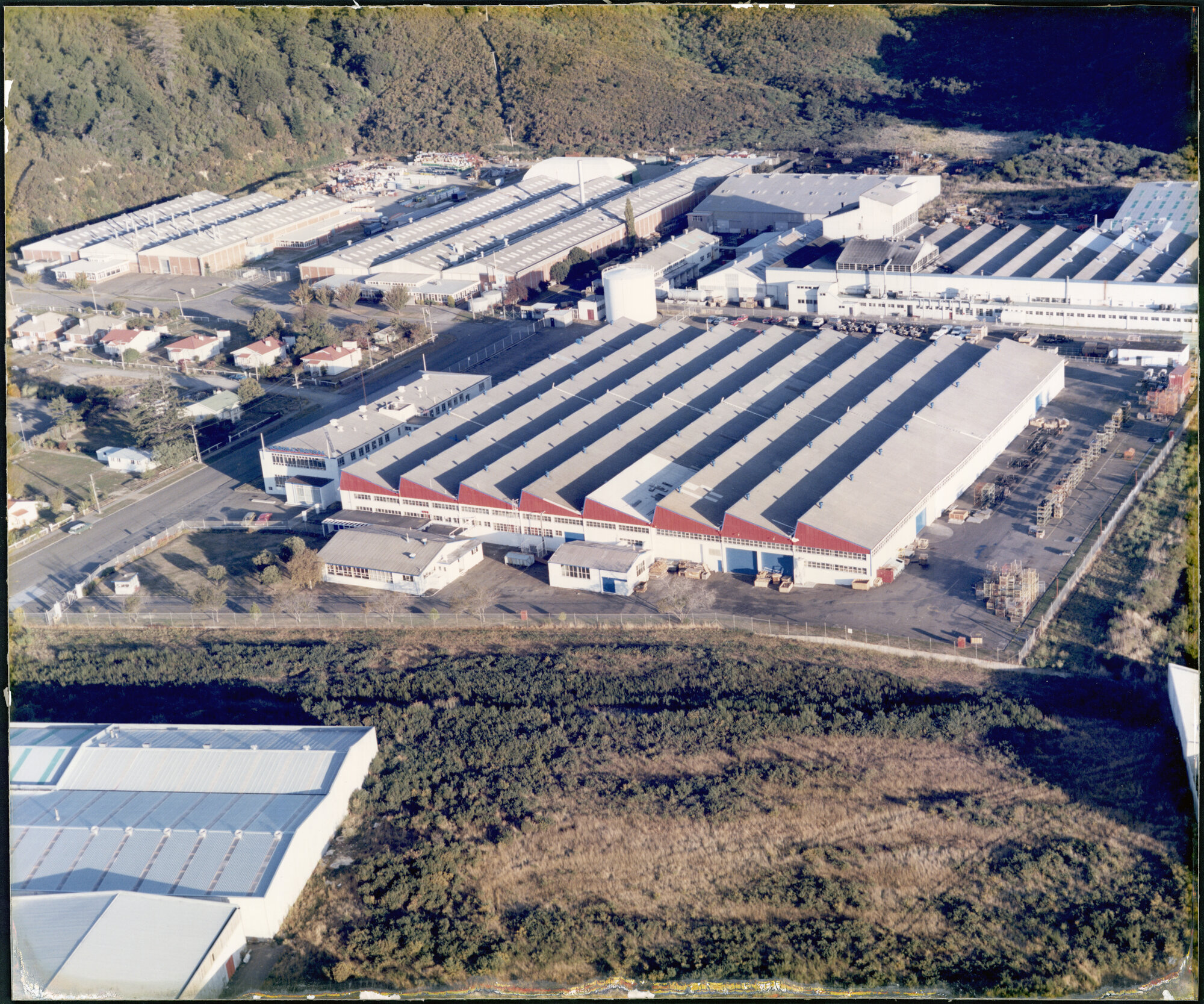 Aerial photo General Motors parts warehouse and surrounds (3 of 3