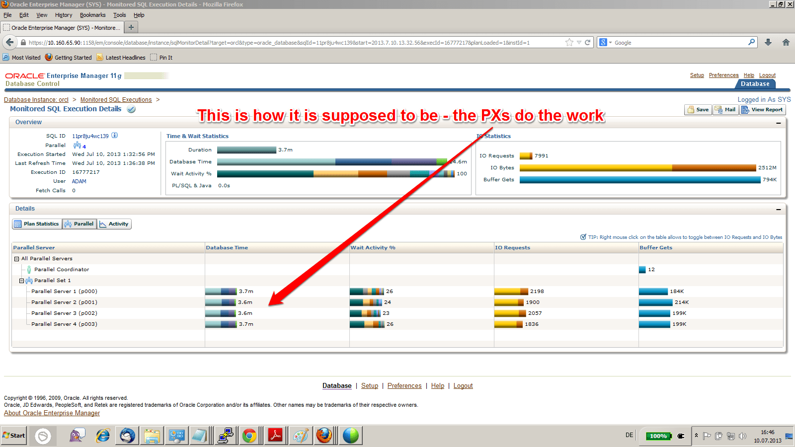 Why your Parallel DML is slower than you thought The Oracle Instructor