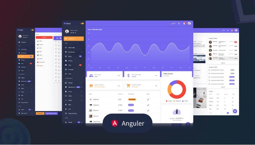 Free Angular Admin Templates & UI Kit Components UILib