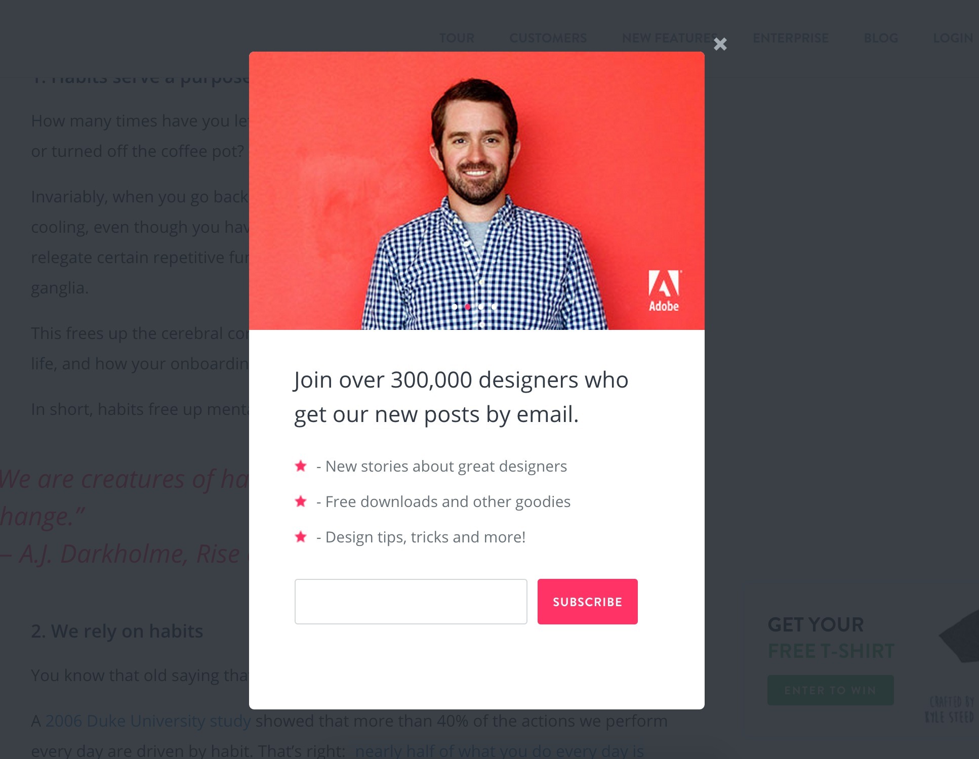 Modal design pattern