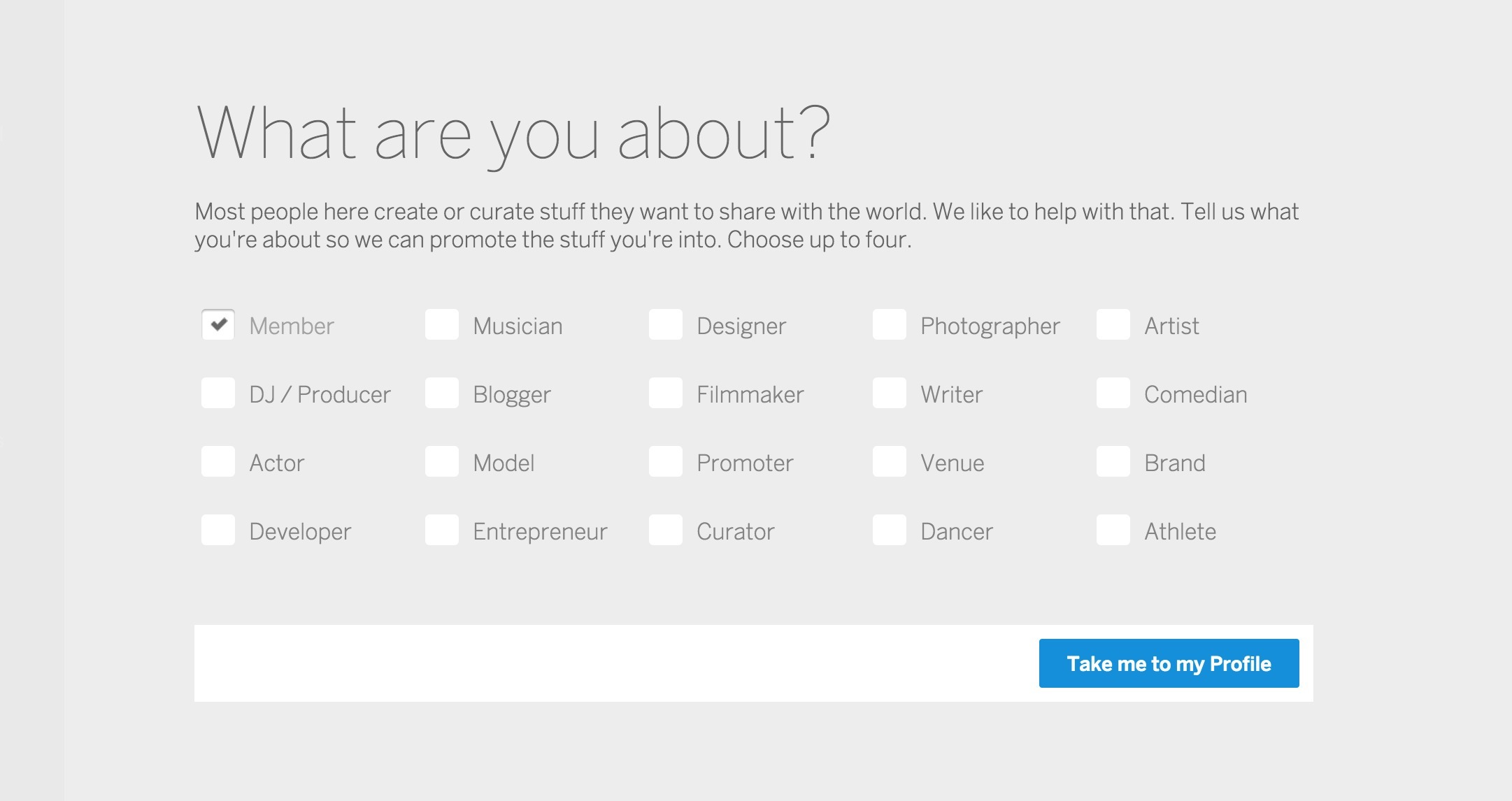 Recognition over recall design pattern example at Myspace 1 of 12