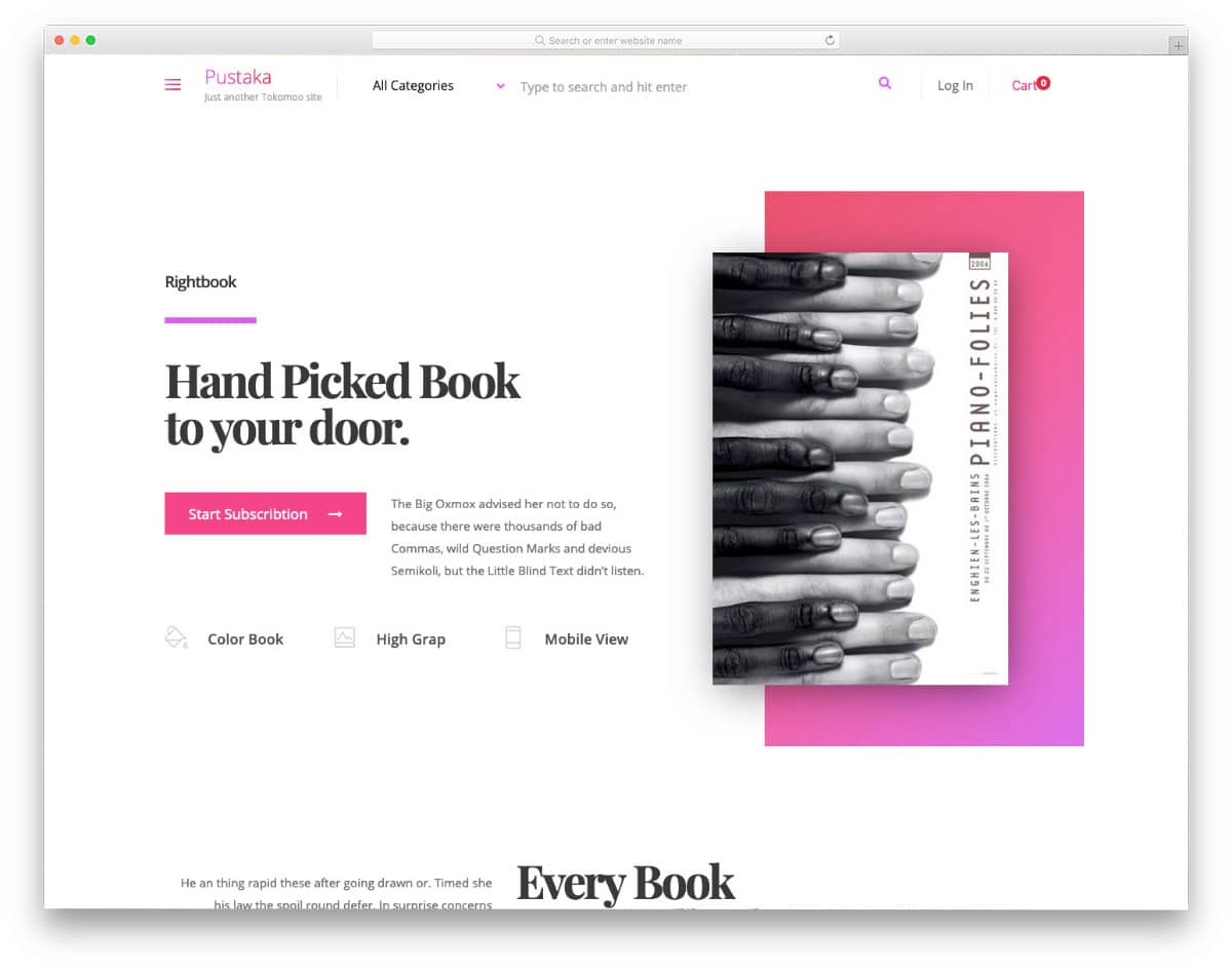 22 Best Books site Templates For Bookstores & Publishers