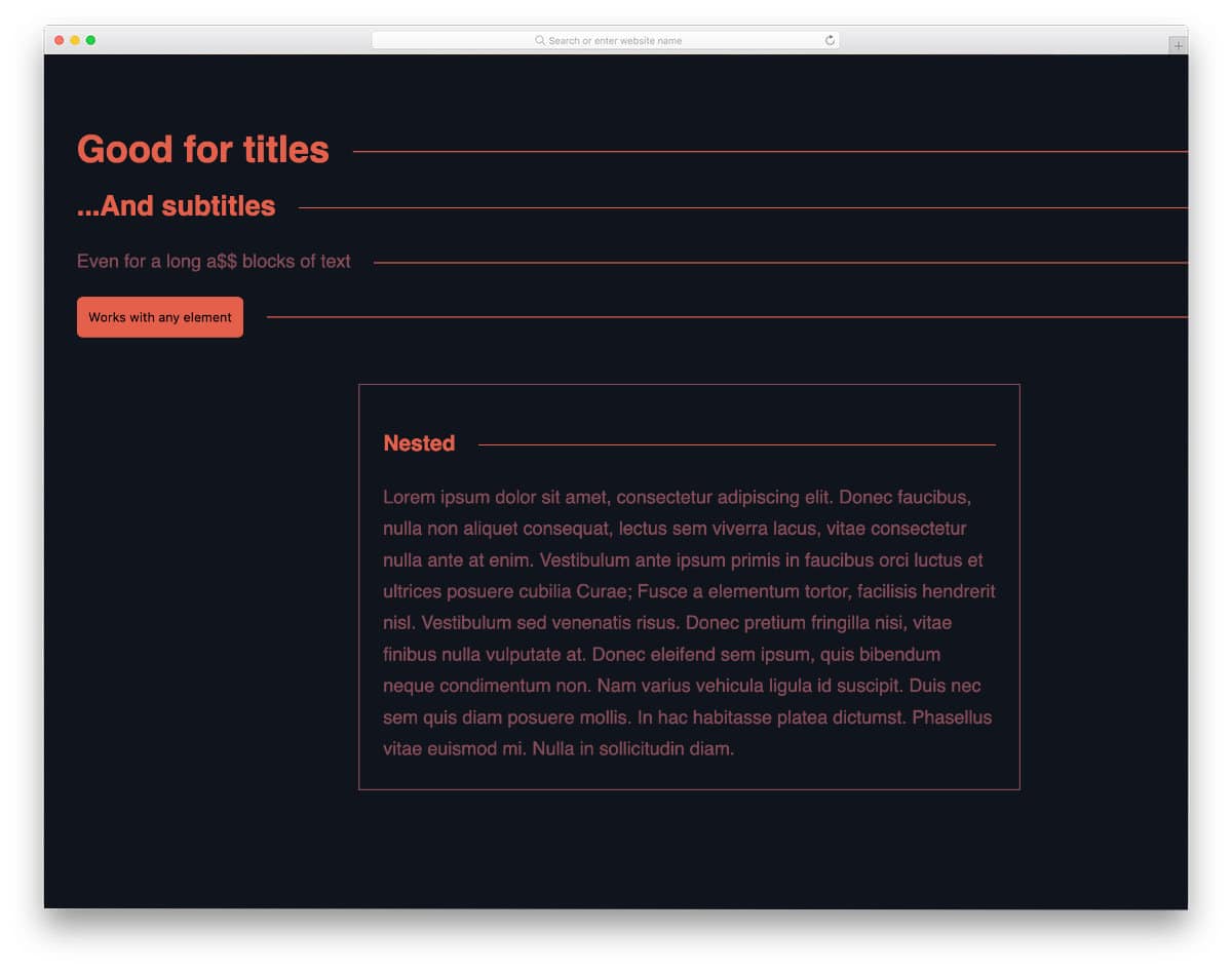 32 Beautiful HTML hr CSS Design With Custom CSS 2021 uiCookies