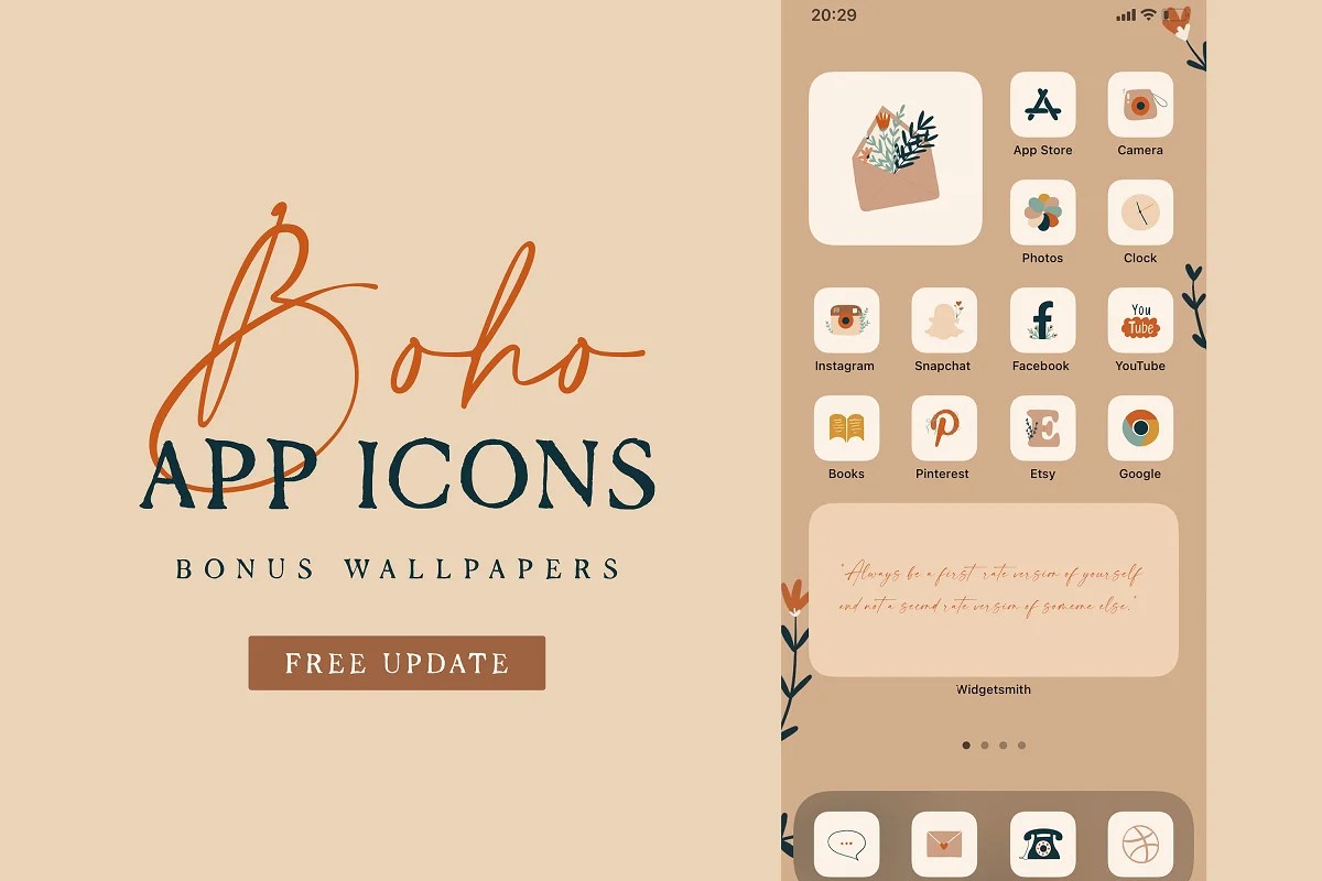 Boho App Icons Free Download Icons Free Download