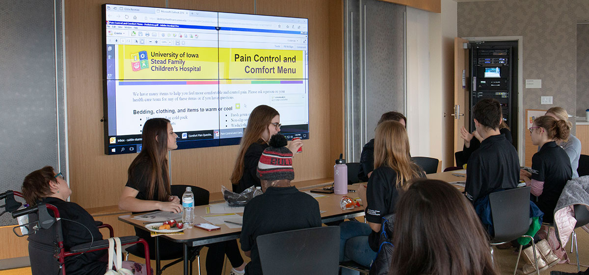 Youth Advisory Council University of Iowa Health Care Stead Family