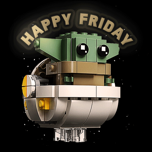 Happy Friday Baby Yoda GIF UINona GIFs