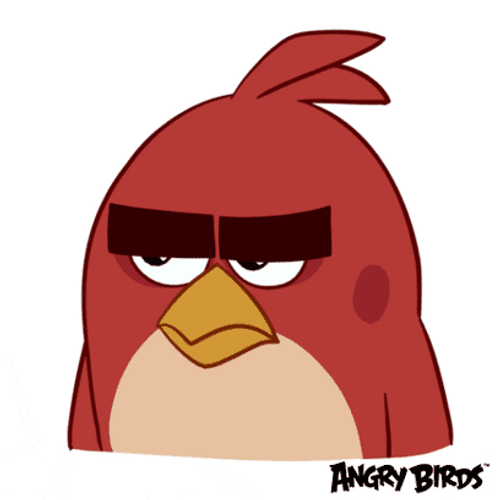 Angry Bird Eye Roll GIF UINona GIFs