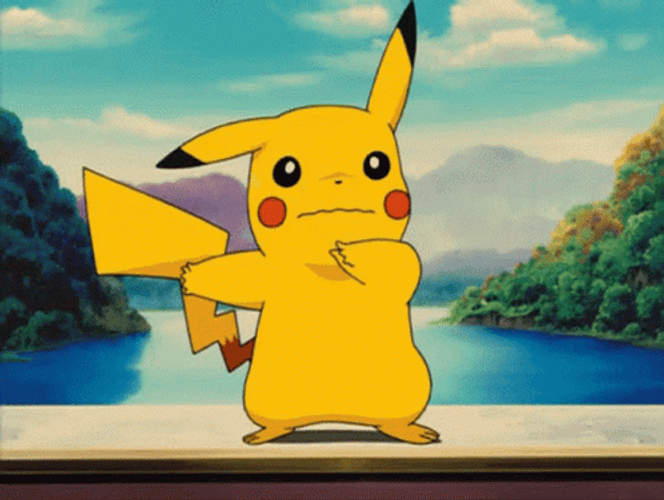 Cute Scared Pikachu GIF UINona GIFs