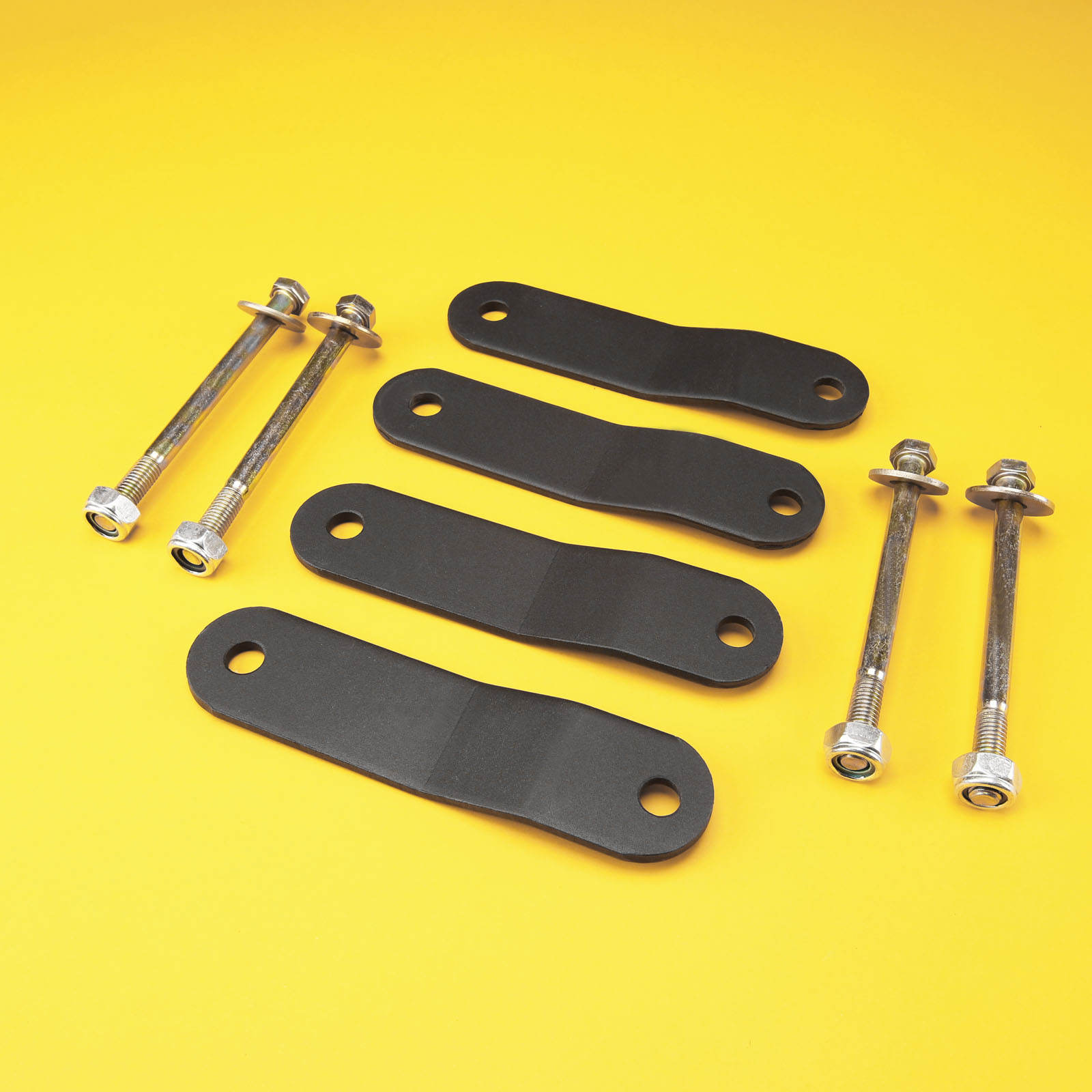 Silver Front 2.5" Rear Shackle 1.5" Lift Kit For Toyota Tundra 2007