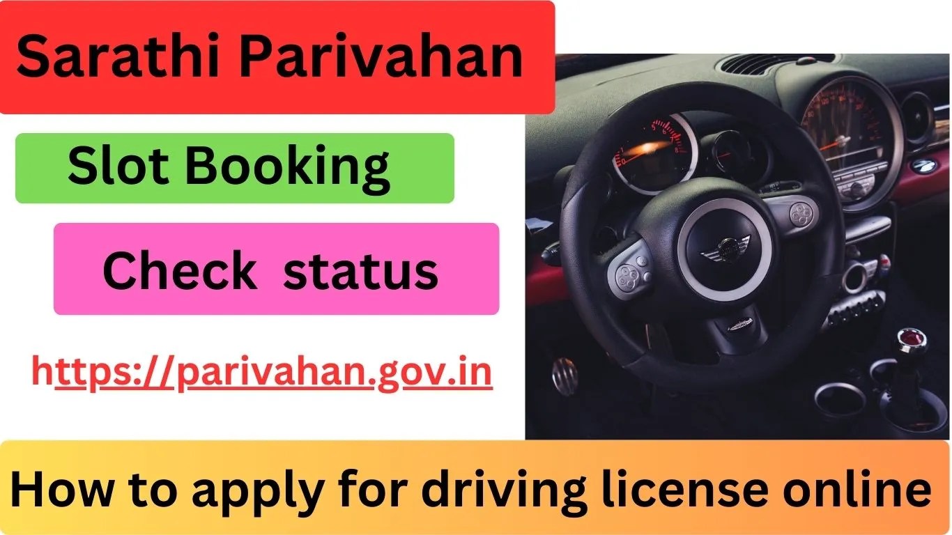 Sarathi Parivahan parivahan.gov.in ,Driving Licence