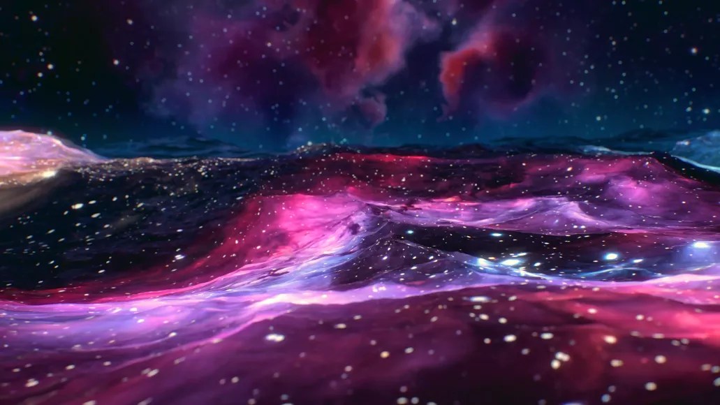 Video wallpaper Floating In Space No Astronaut Version by Visualdon