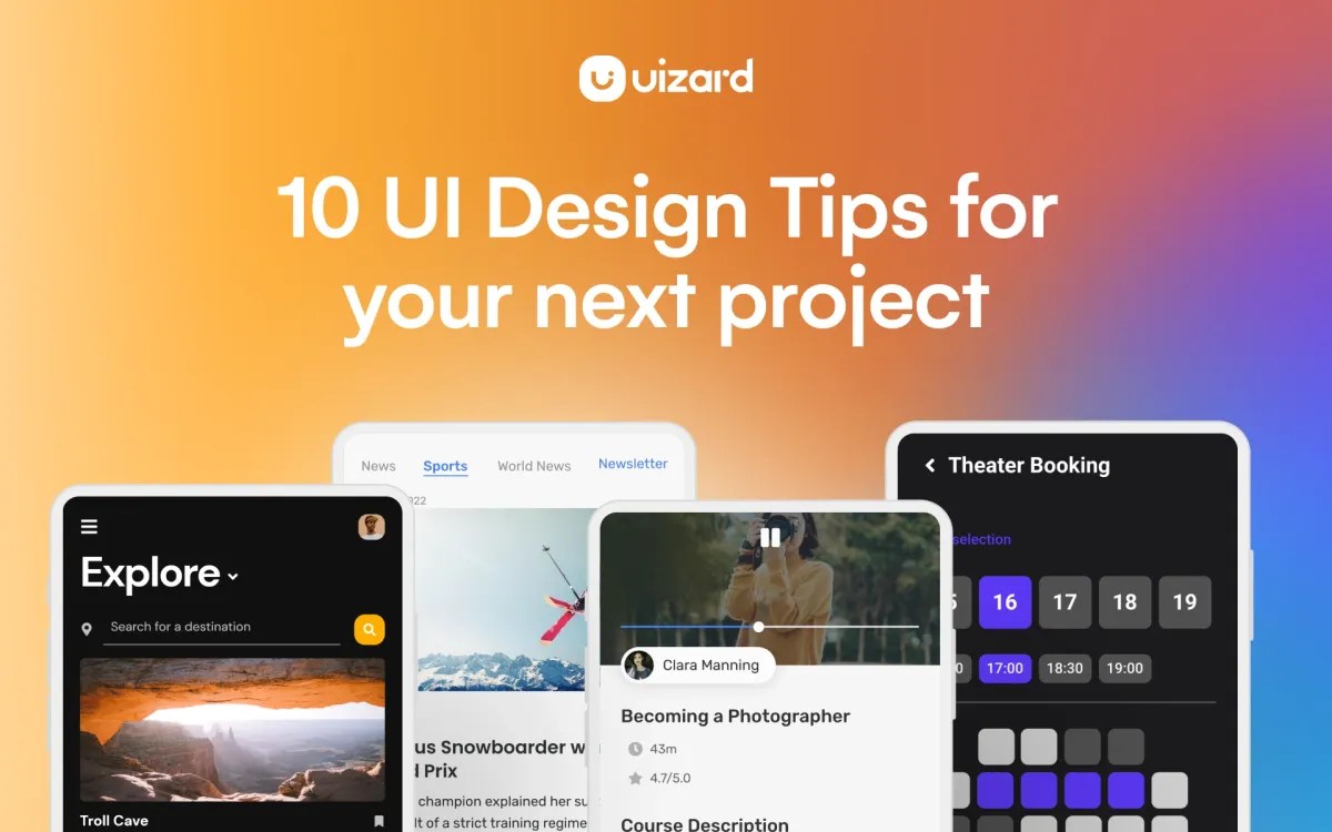 10 UI Design Tips Tips For UI design Uizard