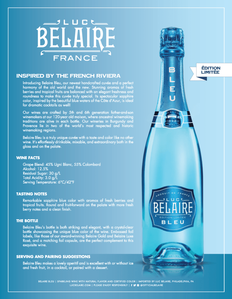 Belaire Bleu United Johnson Brothers