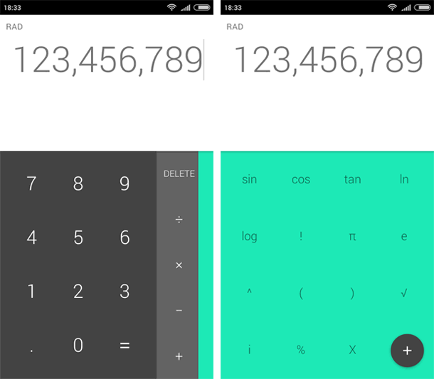 Google Calculator 7.0 Android mobil alkalmazás letöltés