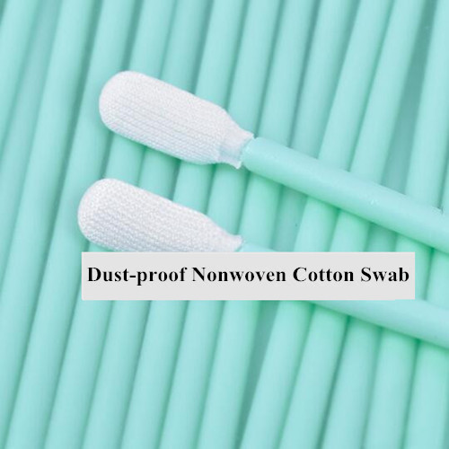 Dustproof Nonwoven Cotton Swab For Clean Focus Lens And Protective Windows